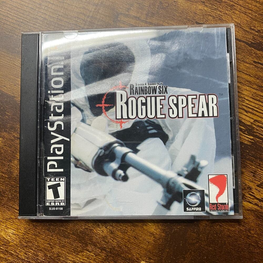 Tom Clancy's Rainbow Six: Rogue Spear (Sony PlayStation 1, 2001)